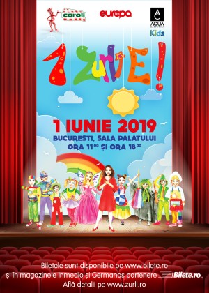 1 ZURLI E!, cel mai mare carnaval pentru copii, din România!